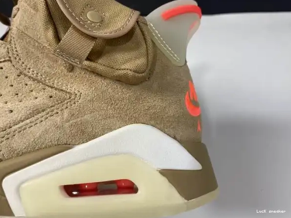 Rep LUCY 6 British Retro Travis DH0690-200 Khaki Air Jordan Scott 0324